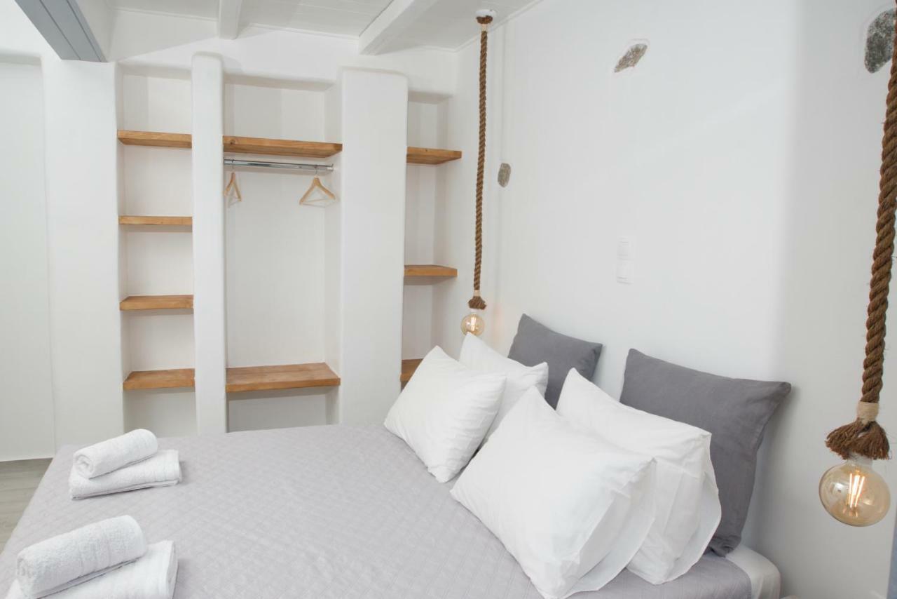 Parian White Luxury Apartments Párosz Kültér fotó